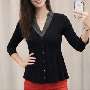 Gianni Bini Black Cardigan